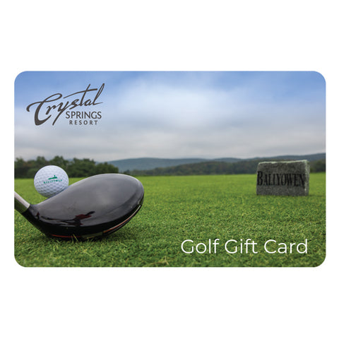 Golf Gift Card - V4
